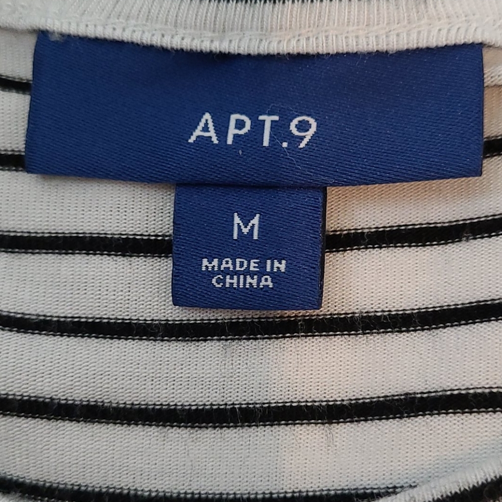 APT. 9 STRIPED TOP - Picture 5 of 7